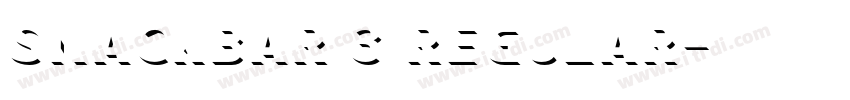 Snackbar 3 Regular字体转换